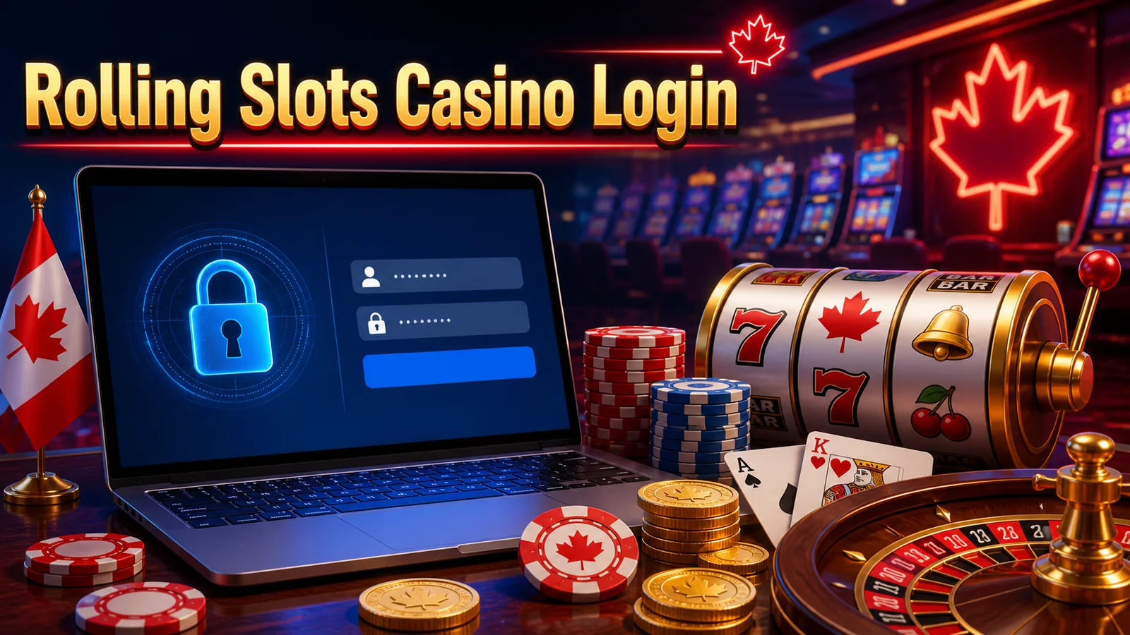 Rolling Slots Casino Login and Account Guide content banner